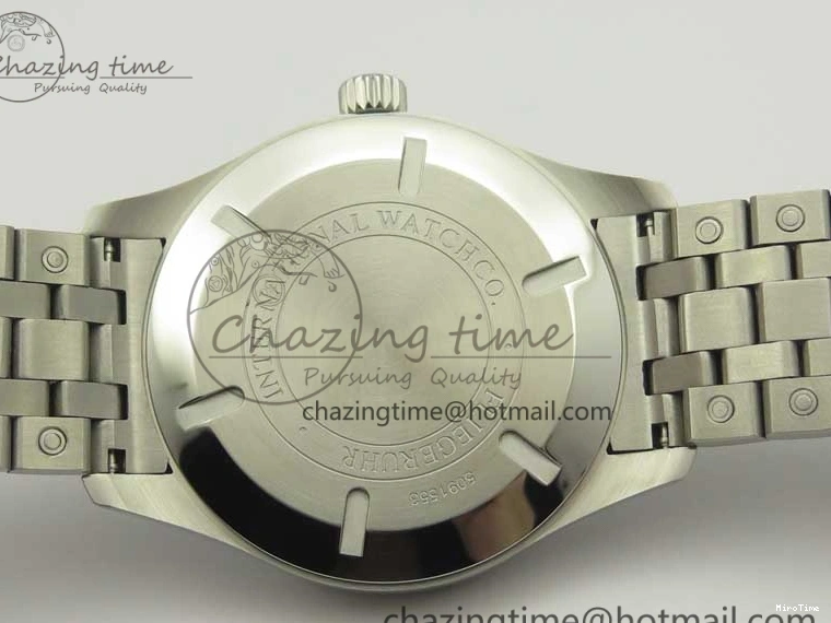 MIROTIME 0107 Mark XVII IW326504 MKS 1:1 Best Edition Black Dial On SS Bracelet MIYOTA 9015 V Durable 7210